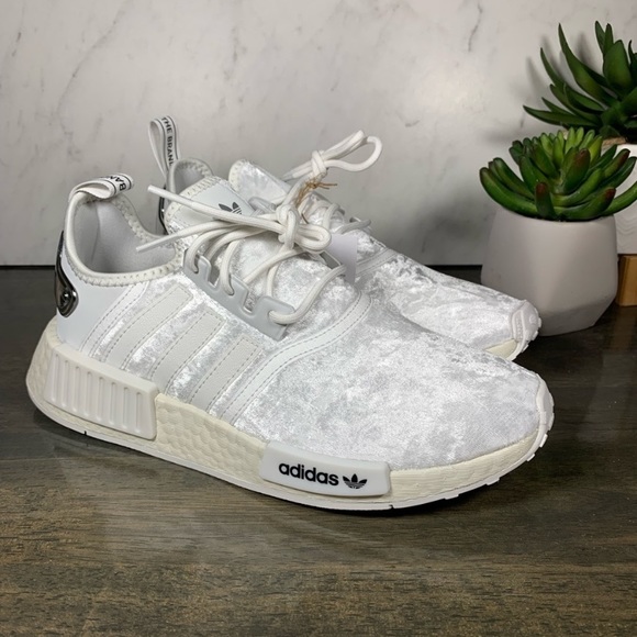 adidas NMD R1 White Velvet - Picture 7 of 9